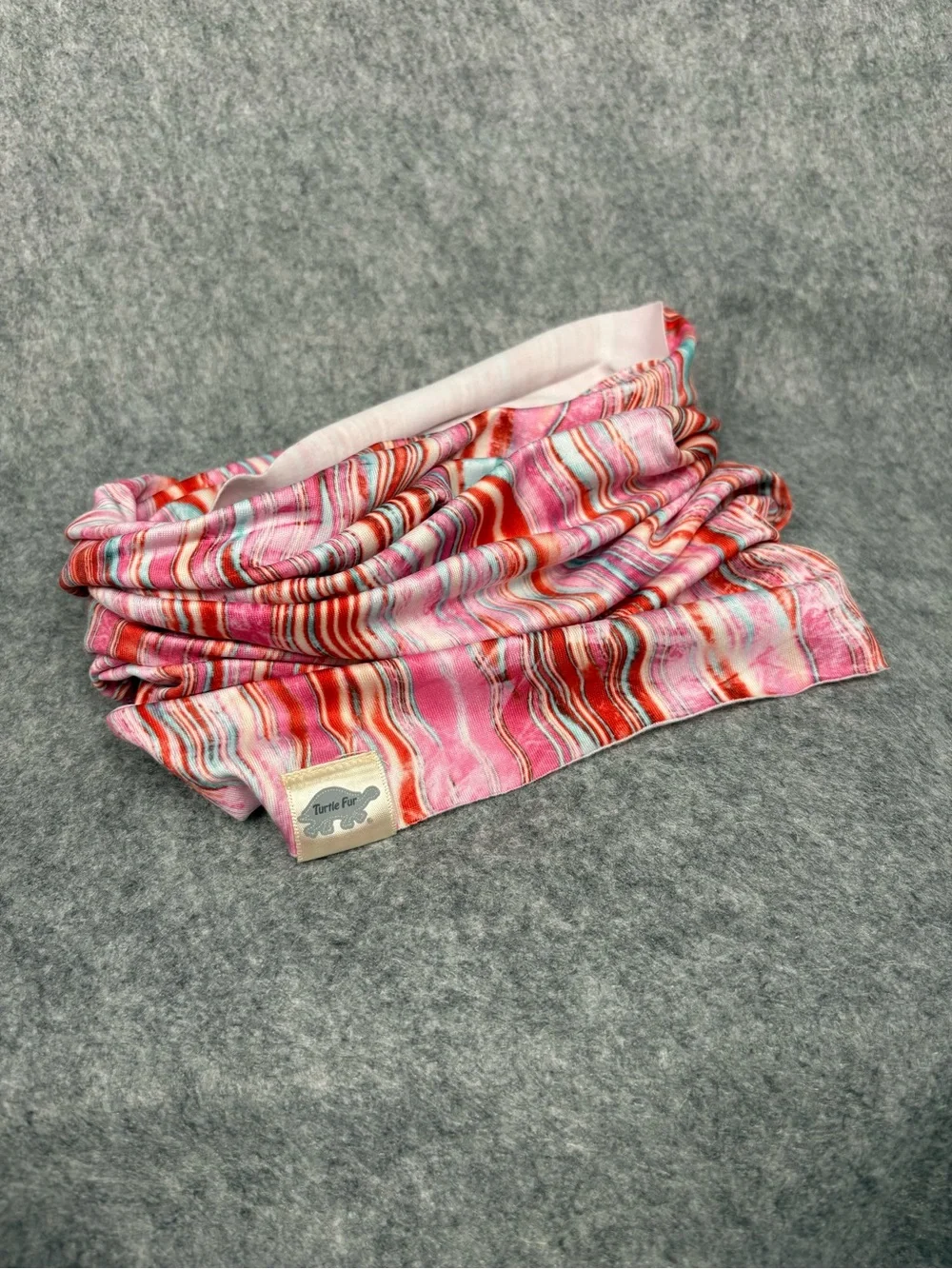 Turtle Fur Neck Gaiter Bundle Fleece & Lightweight Pink